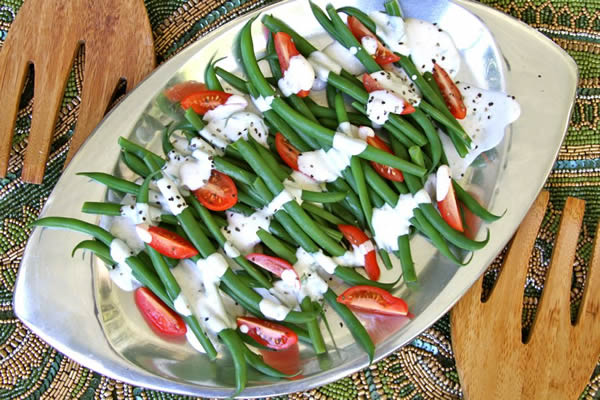 A tasty green beans recipe by Haylie Duff