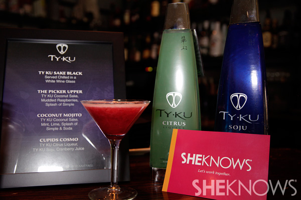 Ty Ku cocktails at Patti Stanger's birthday party