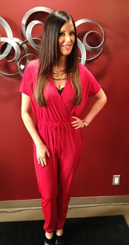 Patti Stanger wearing the Kardashian Kollection on Millionaire Matchmaker