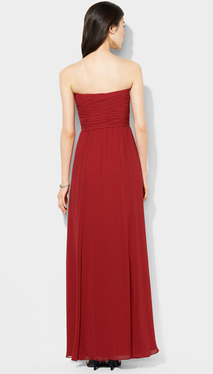 Formal red dress
