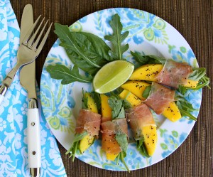 Summer recipe by Haylie Duff: Mango lime wraps