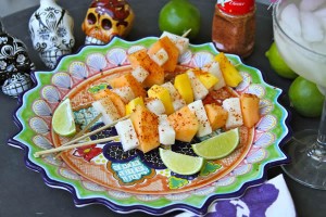 Beachside skewer recipe by Haylie Duff for PattiKnows