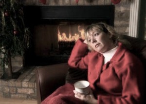 Woman attempt to stay merry during the holidays
