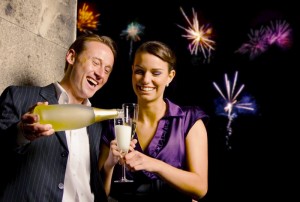 Couple celebrates the possibilities of the new year