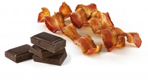 Bacon and chocolate