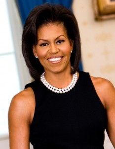 A healthy Michelle Obama